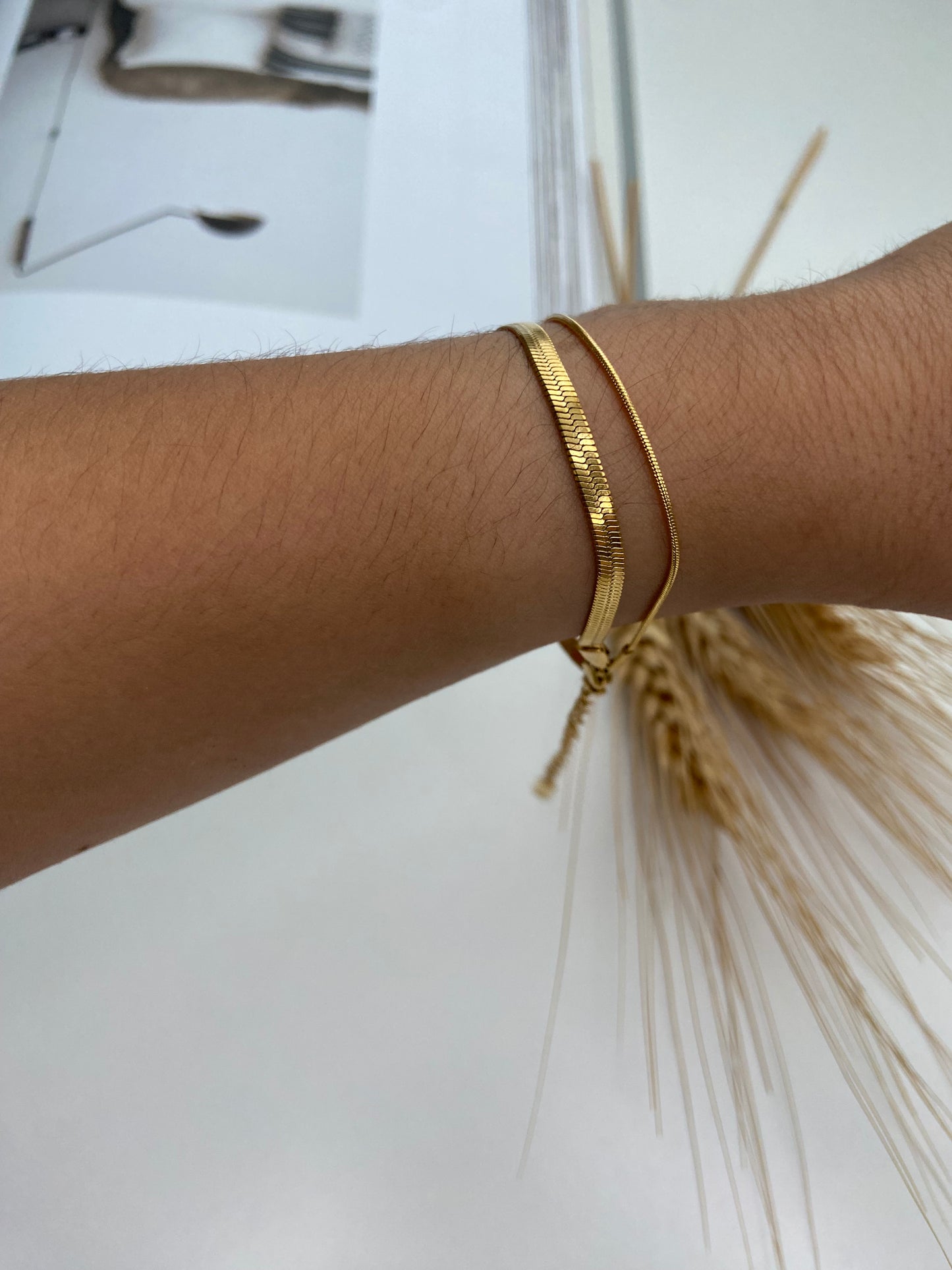 Golden Layered Bracelet